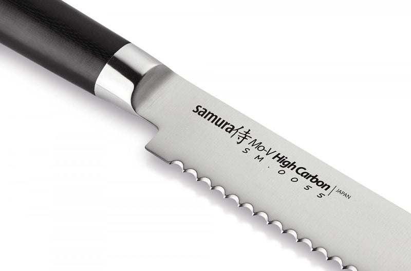 Samura MO-V Bread knife 9 Inch Blade Japanese AUS-8 Steel